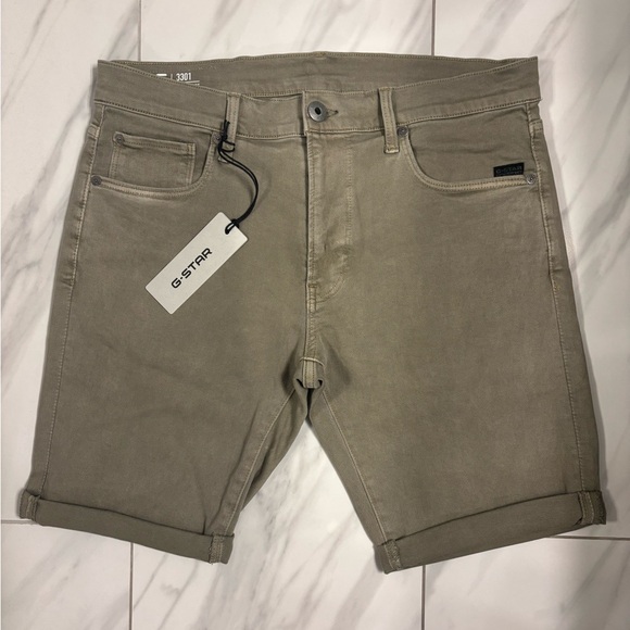 Men’s G-Star Raw 3301 Slim Shorts